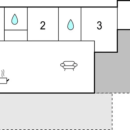 3 Bedroom Cozy In Feriehus *